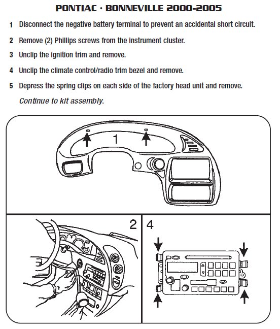 PONTIAC Car Radio Stereo Audio Wiring Diagram Autoradio connector wire